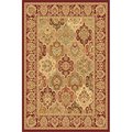 Rugs America Rugs America 22773 5 ft. 3 in. x 7 ft. 10 in. New Vision Panel Cherry Rectangular Area Rug 22773